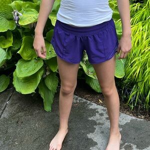 Purple, rare, limited edition, purple color, Lululemon short size 2